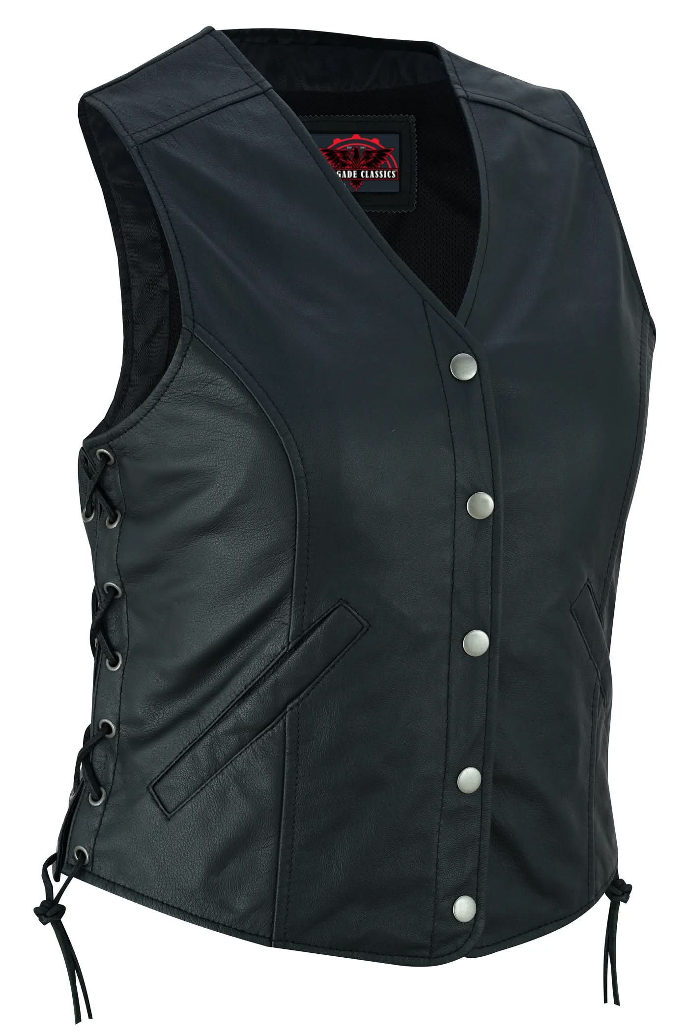 Women's Light Weight Open Neck Vest