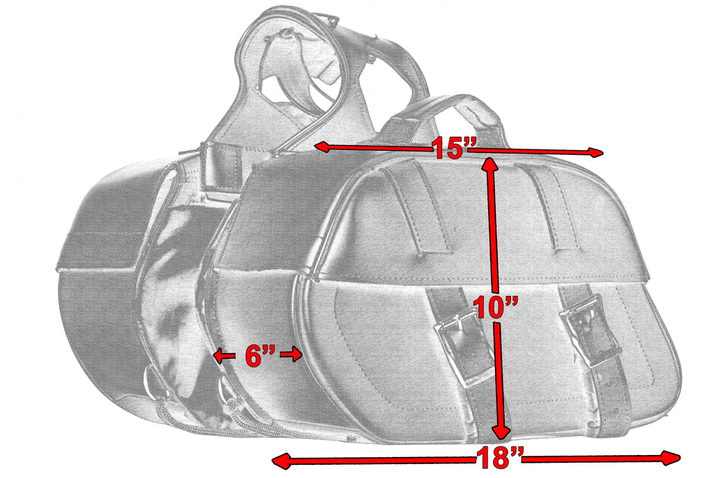 Two Strap Saddle Bag