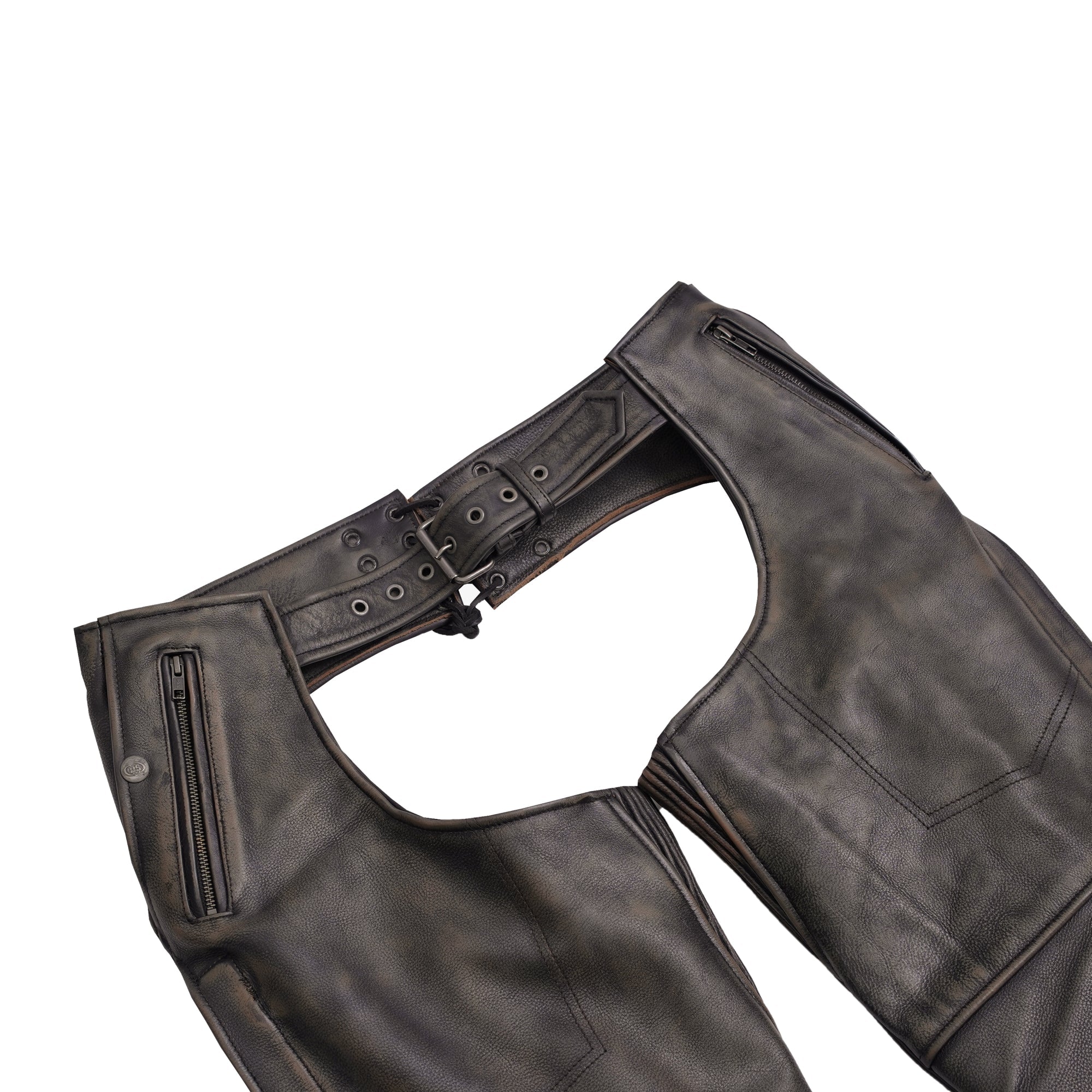 Unisex Four Pockets Insulated Chaps with Stretchable Inner Thigh