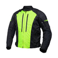 Hi-Viz blast Micro Mesh Mens Motorcycle Jacket – Lightweight
