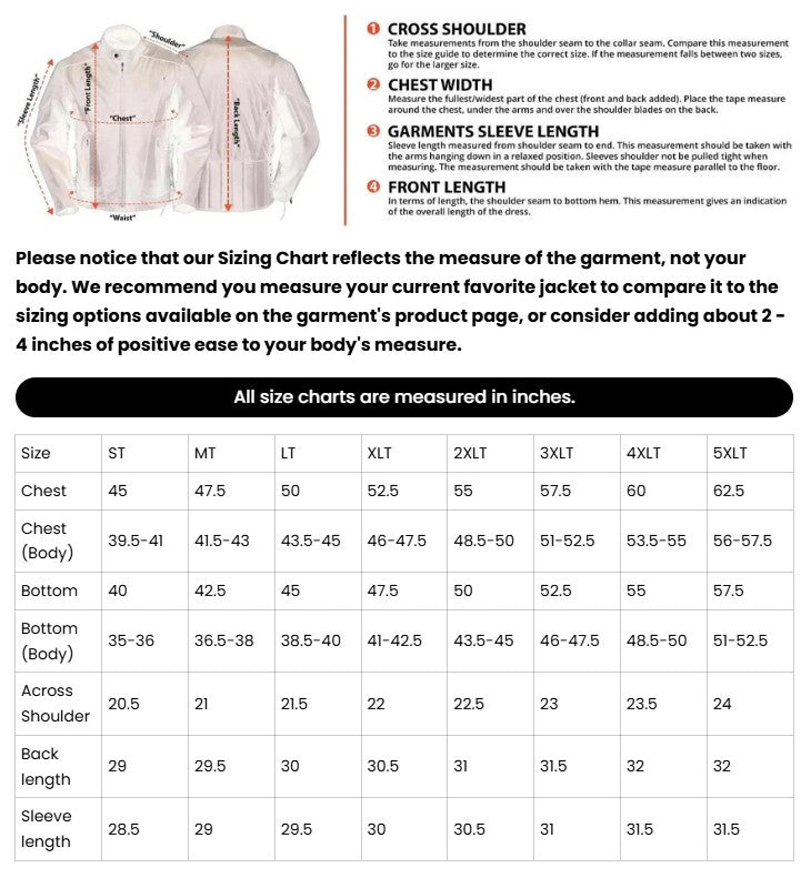 Men's Tall Sporty Scooter Jacket – Naked Cowhide