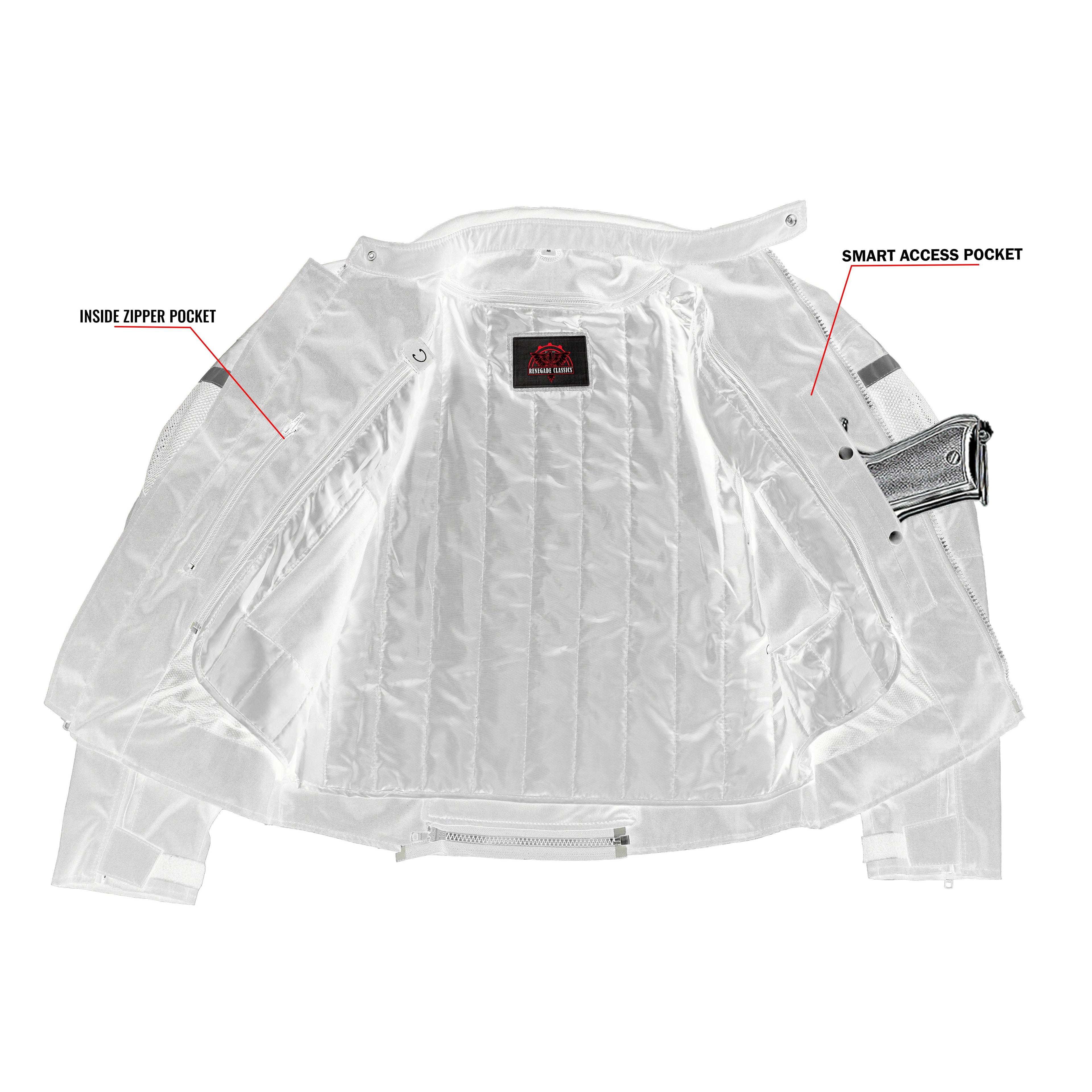 Men's Black Racer Mesh Jacket – Protective Design