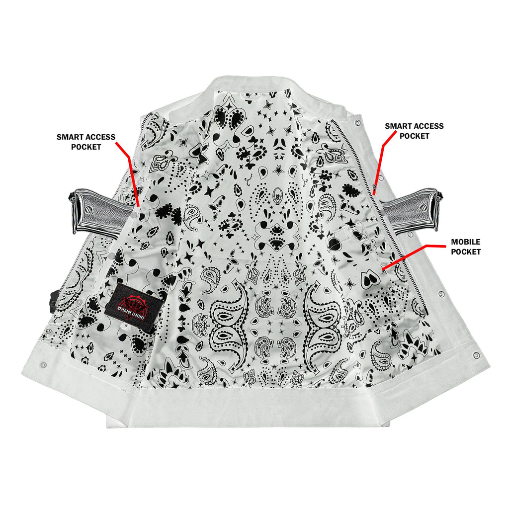 Men's Modern Utility Style Canvas Vest