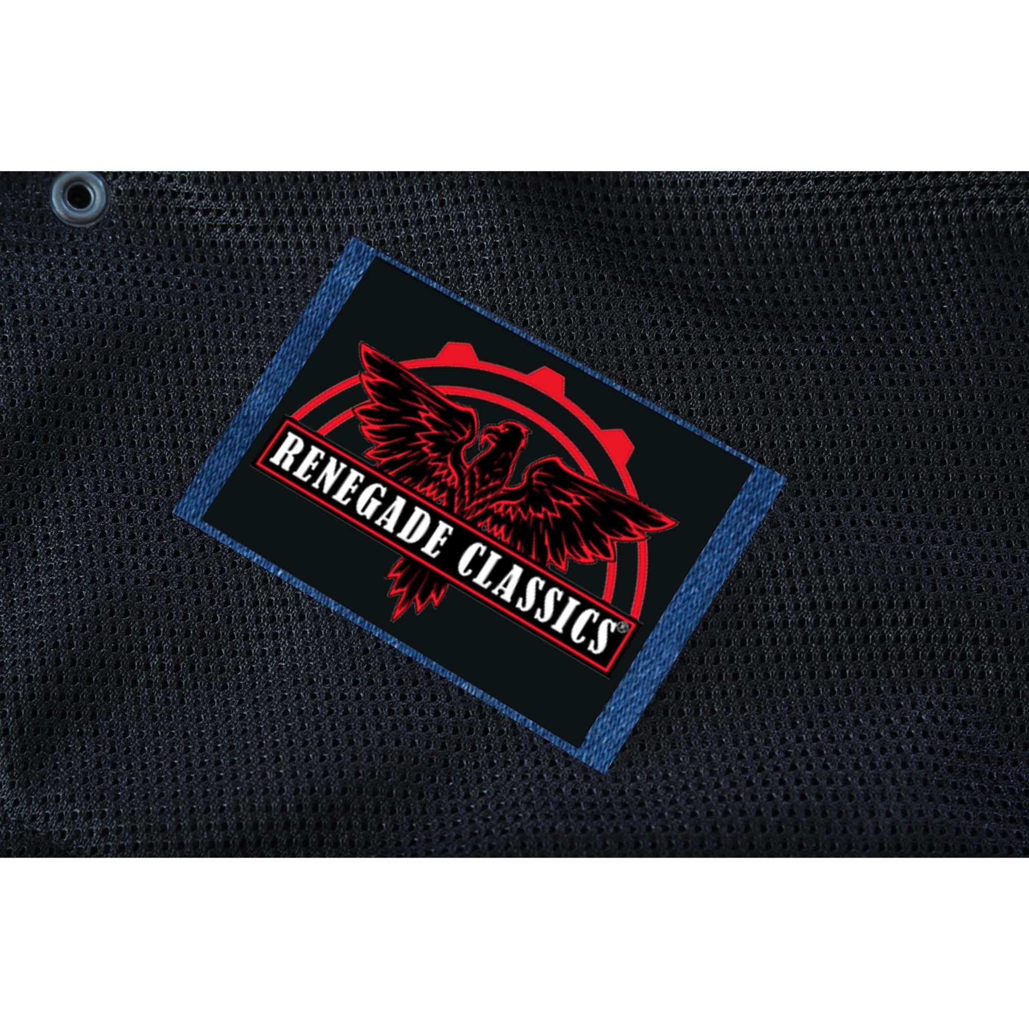 Gloom Gold Men's Black Mesh Textile Vest