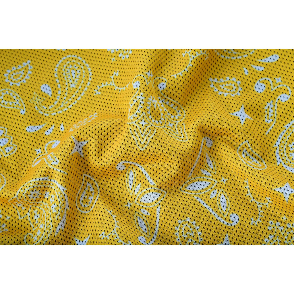 Gloom Gold Men's Black Mesh Textile Vest