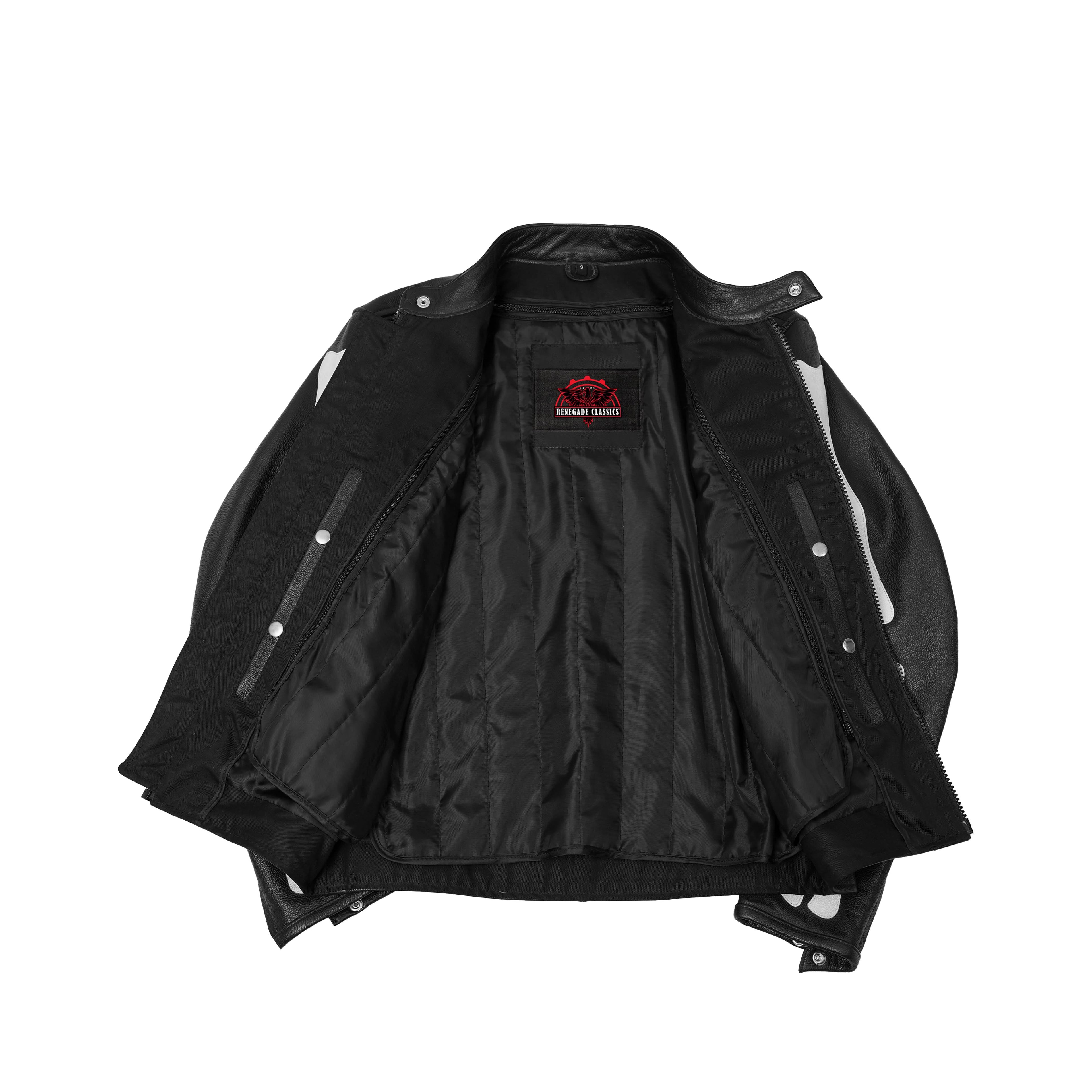 Skull Sprint Men’s Leather Jacket