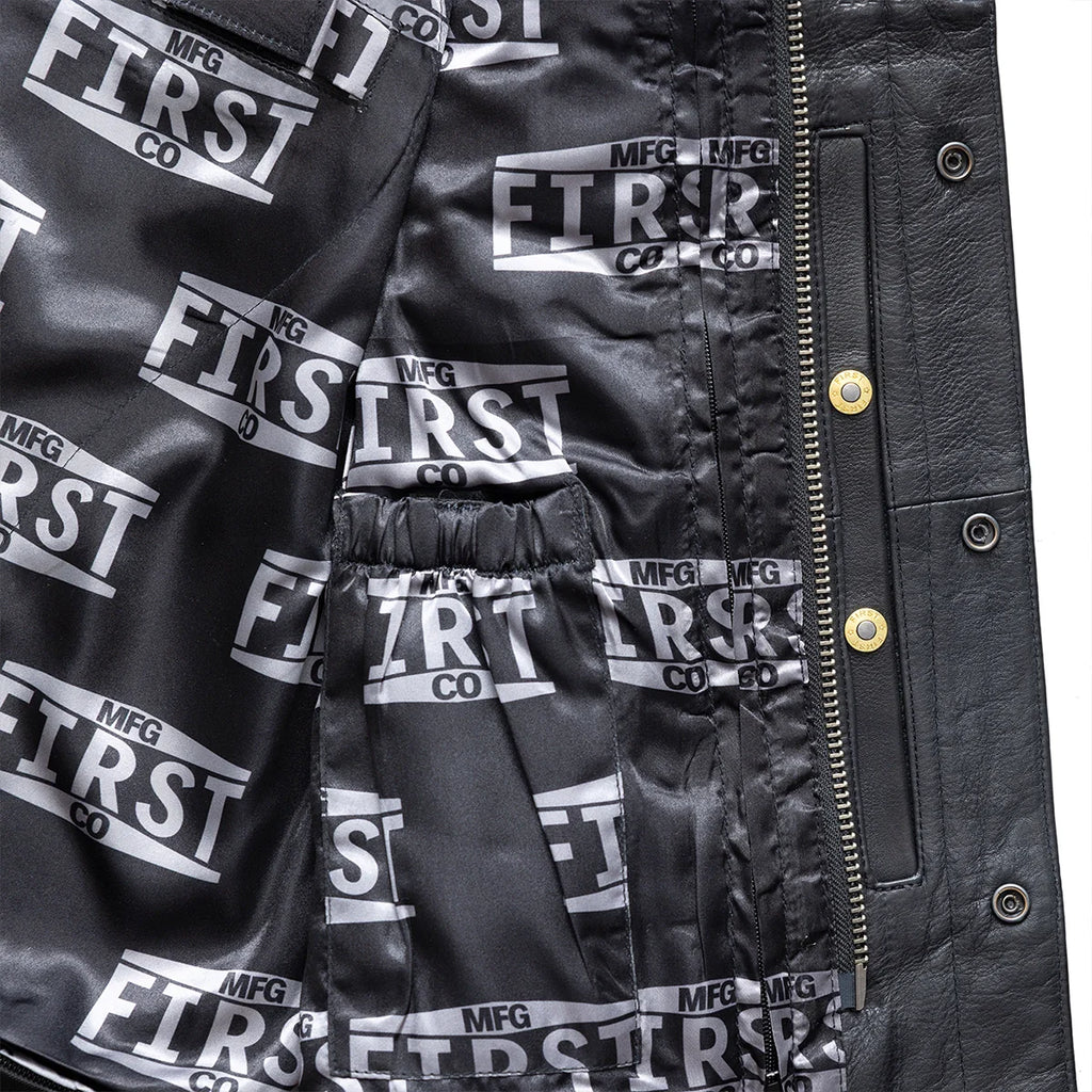 FMCo Men's Signature Leather Vest
