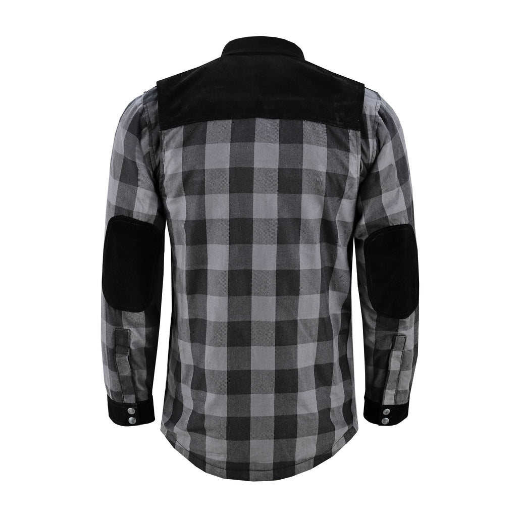 Grindstone Grey Men’s Flannel Shirt