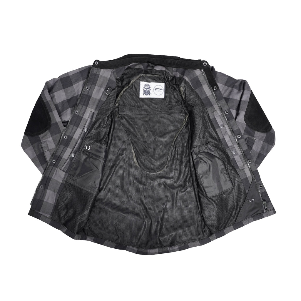 Grindstone Grey Men’s Flannel Shirt