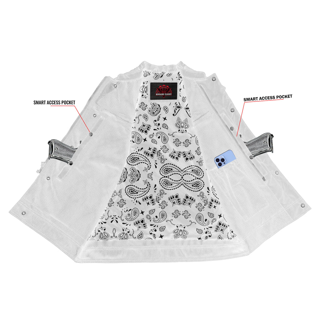 Vapor Shield Men’s Textile Motorcycle Vest