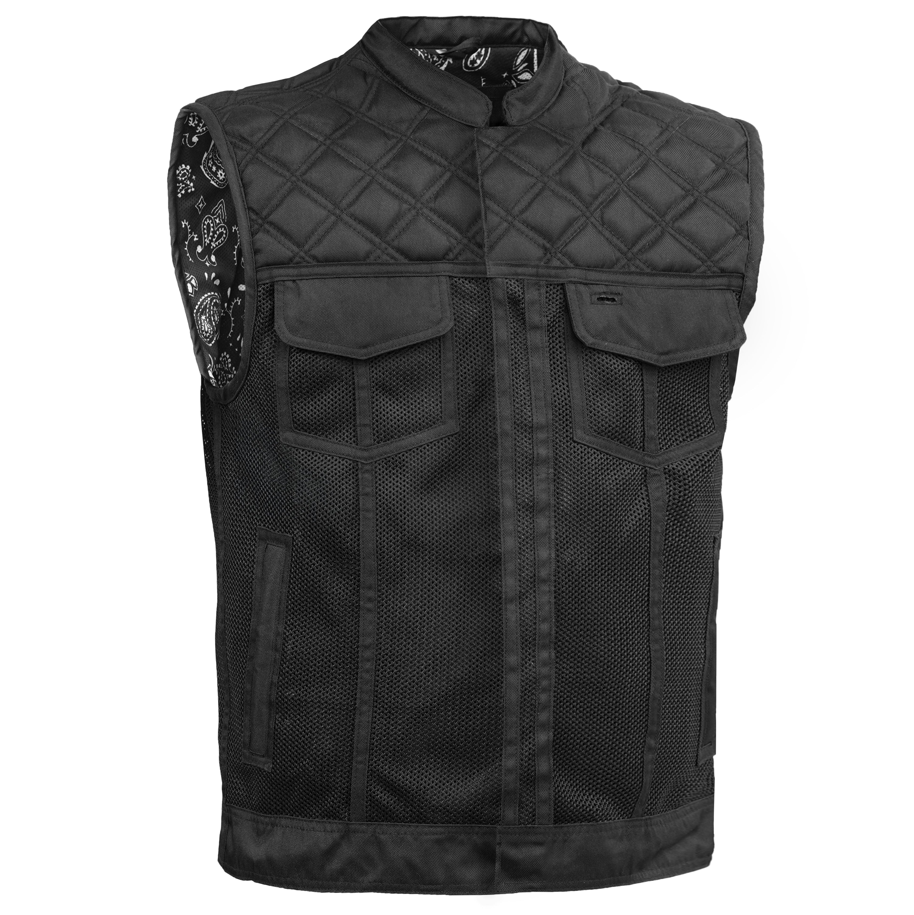 Vapor Shield Men’s Textile Motorcycle Vest