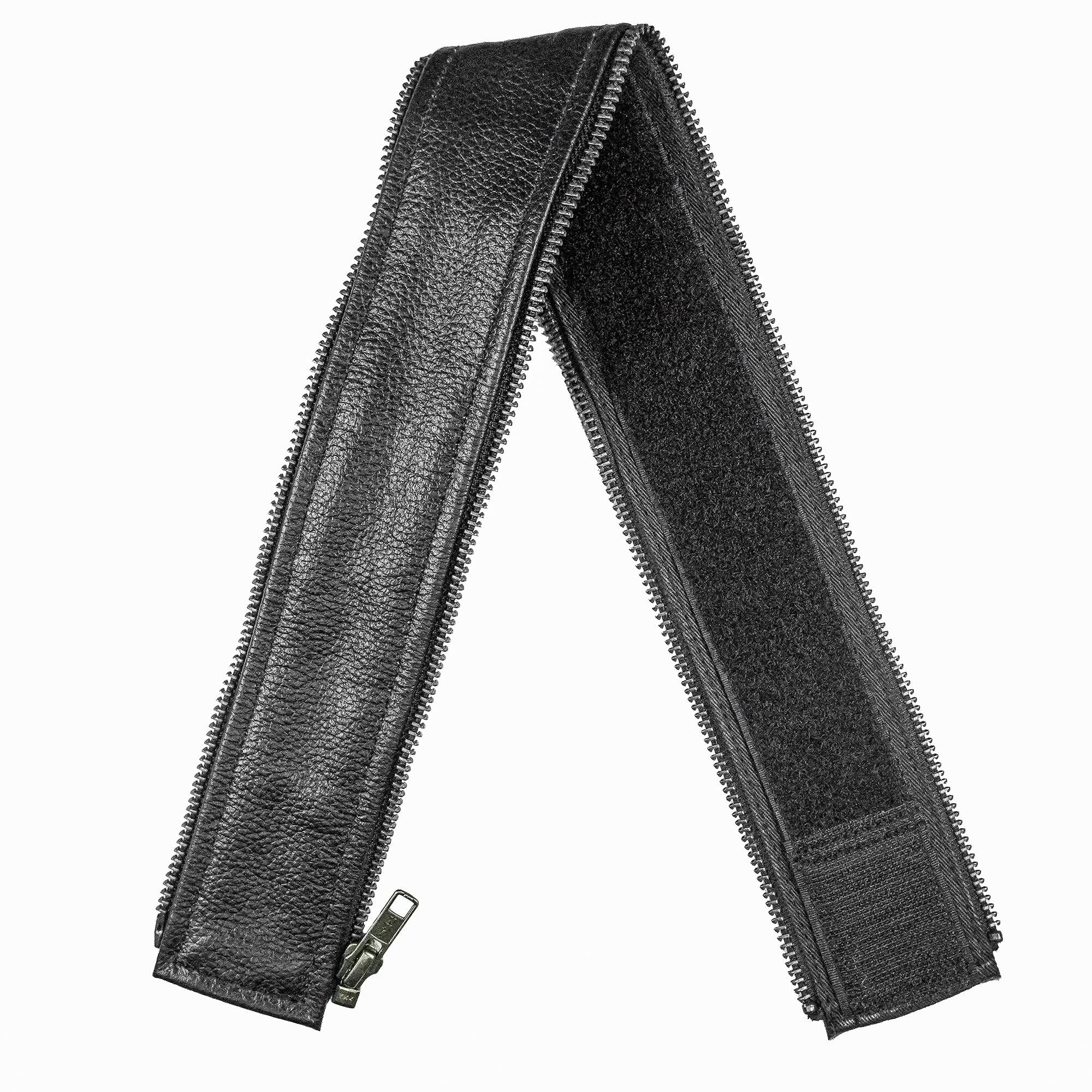 VXP53 Men's Black Universal Vest Expander Panel with Gun Metal Zip # 5