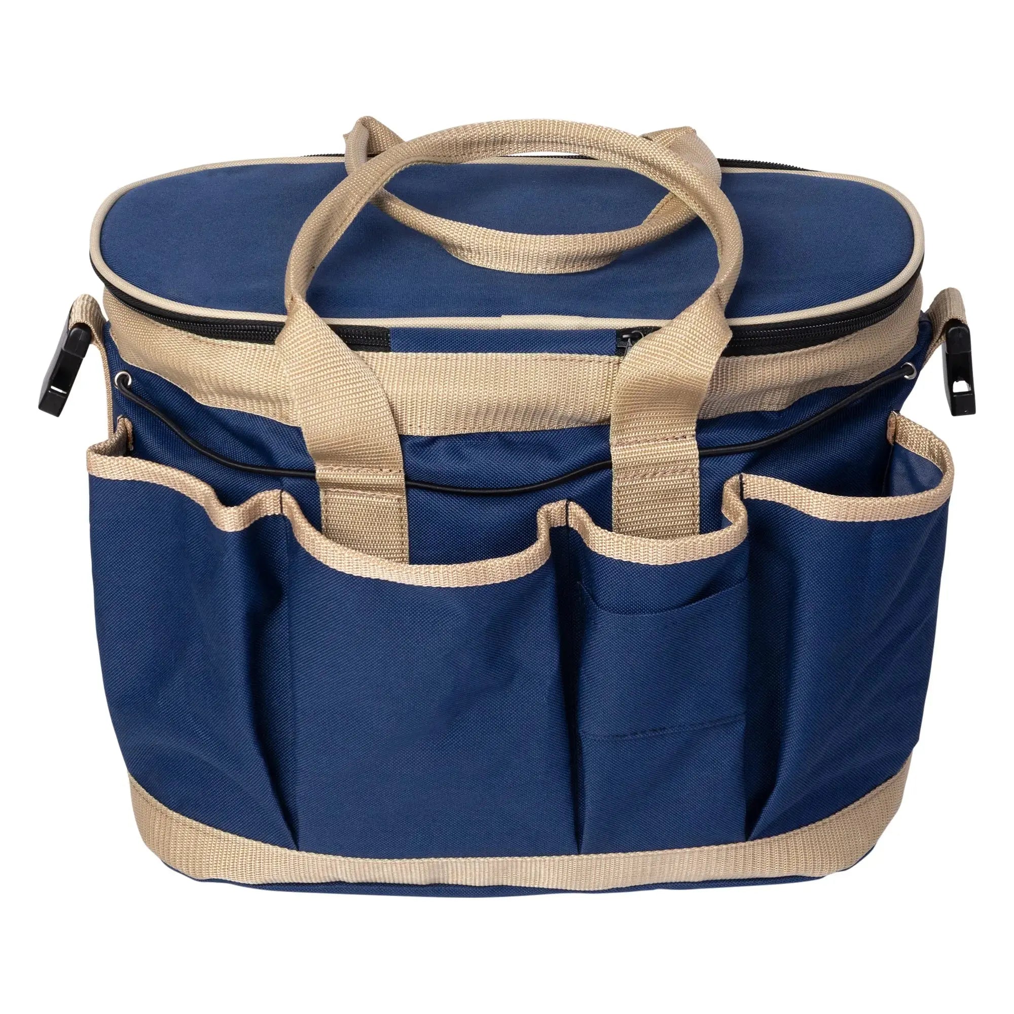 Huntley Equestrian Deluxe Grooming Bag, Brown