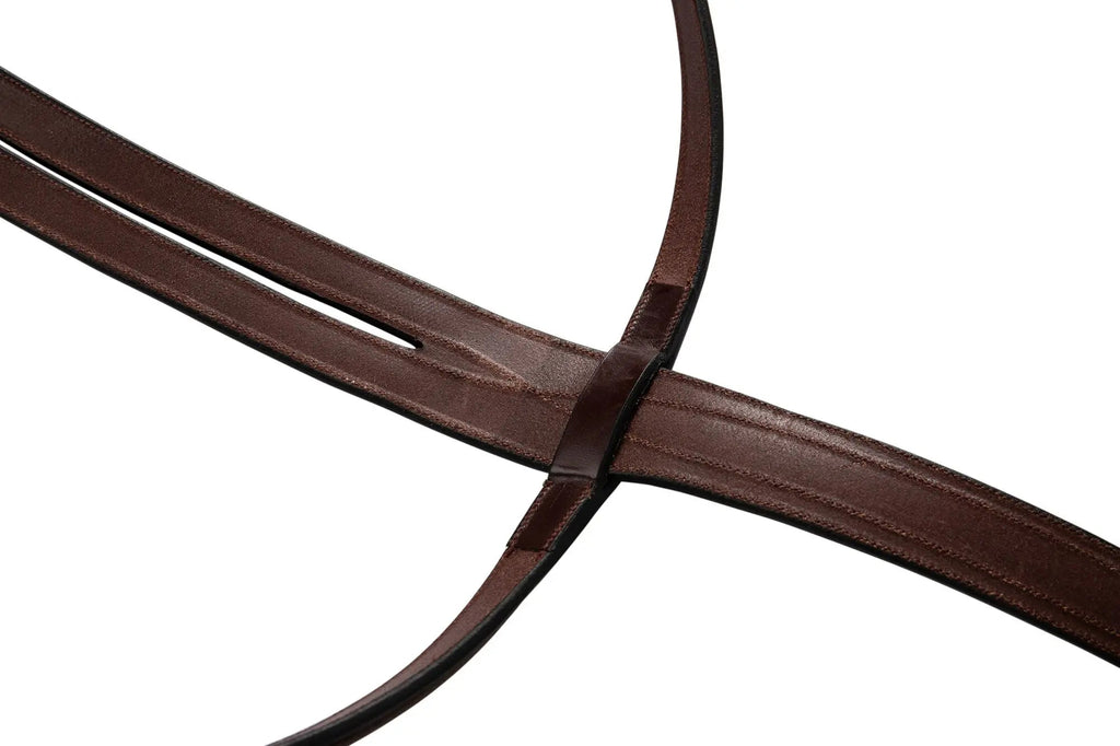 Huntley Equestrian Sedgwick Fancy Stitched Running Martingale, Full Size