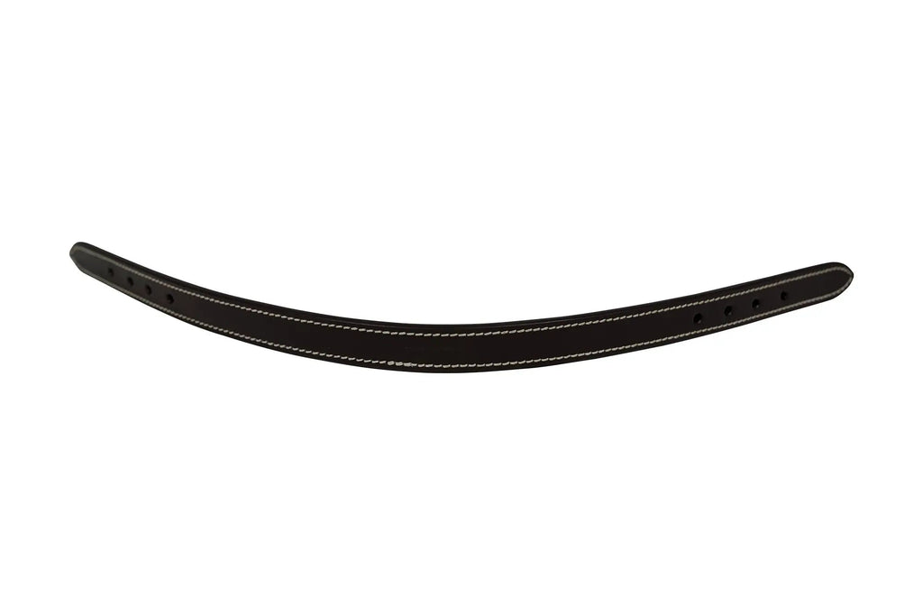 Huntley Equestrian Triple Stitched Leather Halter Replacement Crown Piece