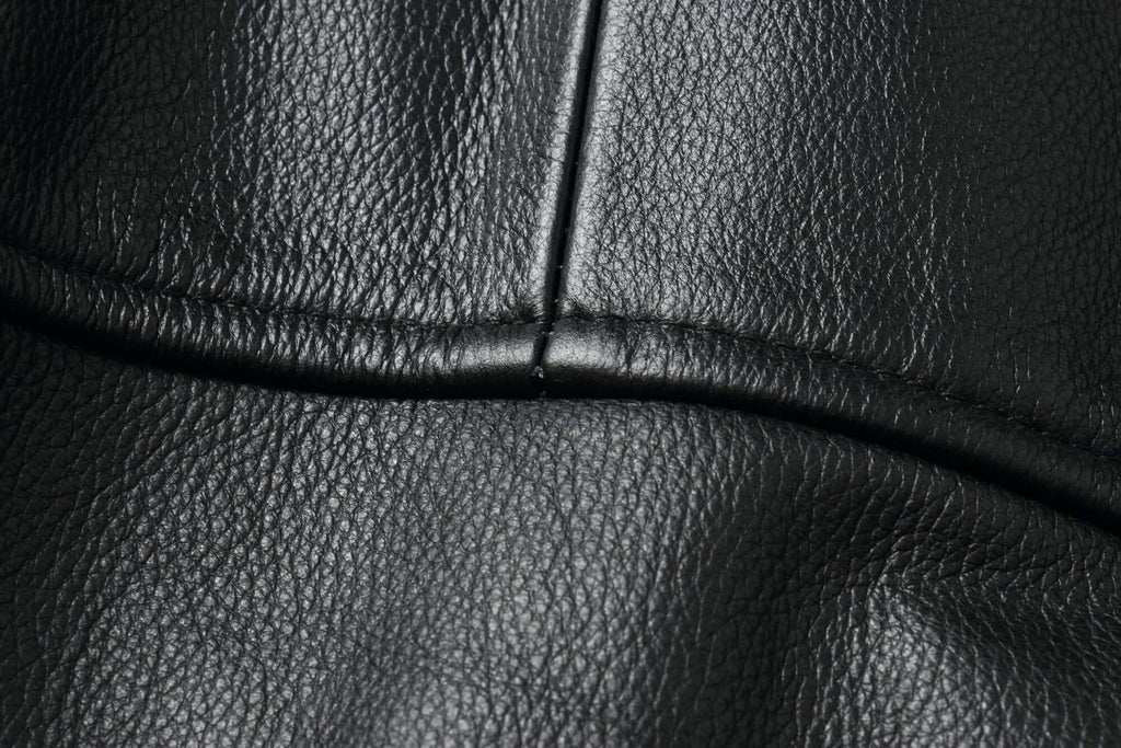 REED Men's Premium Leather Aviator Bomber Jacket - Imported