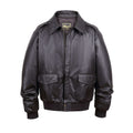 REED Men's Premium Leather Aviator Bomber Jacket - Imported