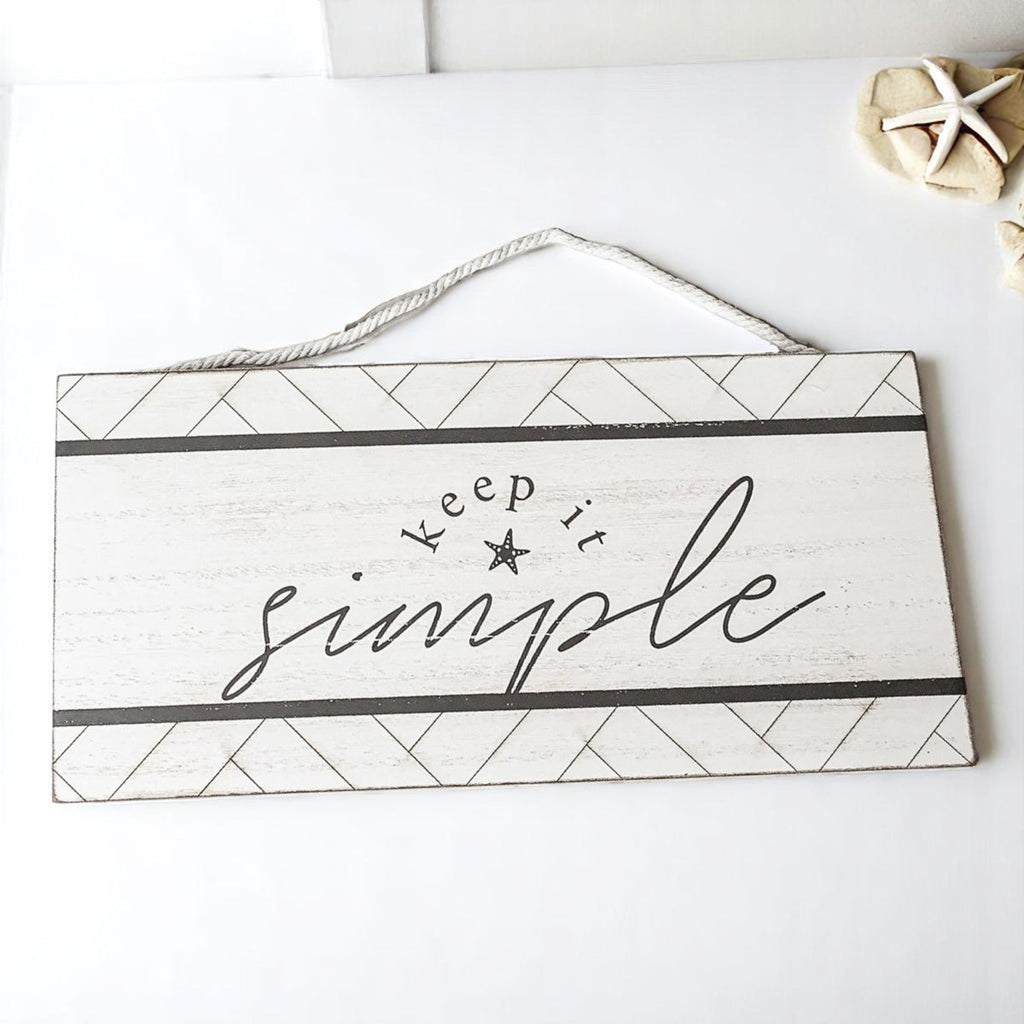 Keep it Simple