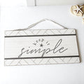 Keep it Simple