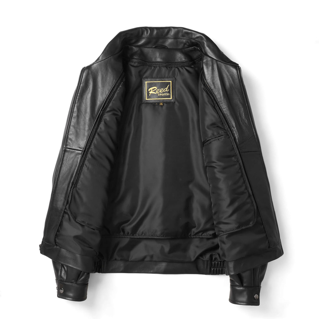 REED Men's New Zealand Lambskin Leather Jacket - Imported