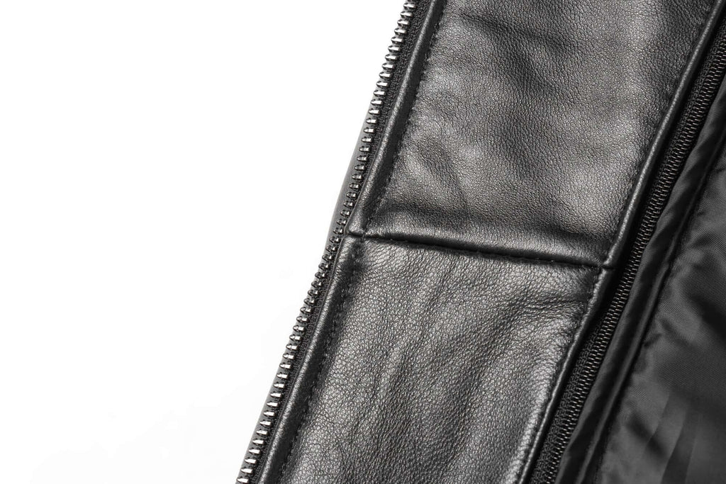 REED Men's New Zealand Lambskin Leather Jacket - Imported