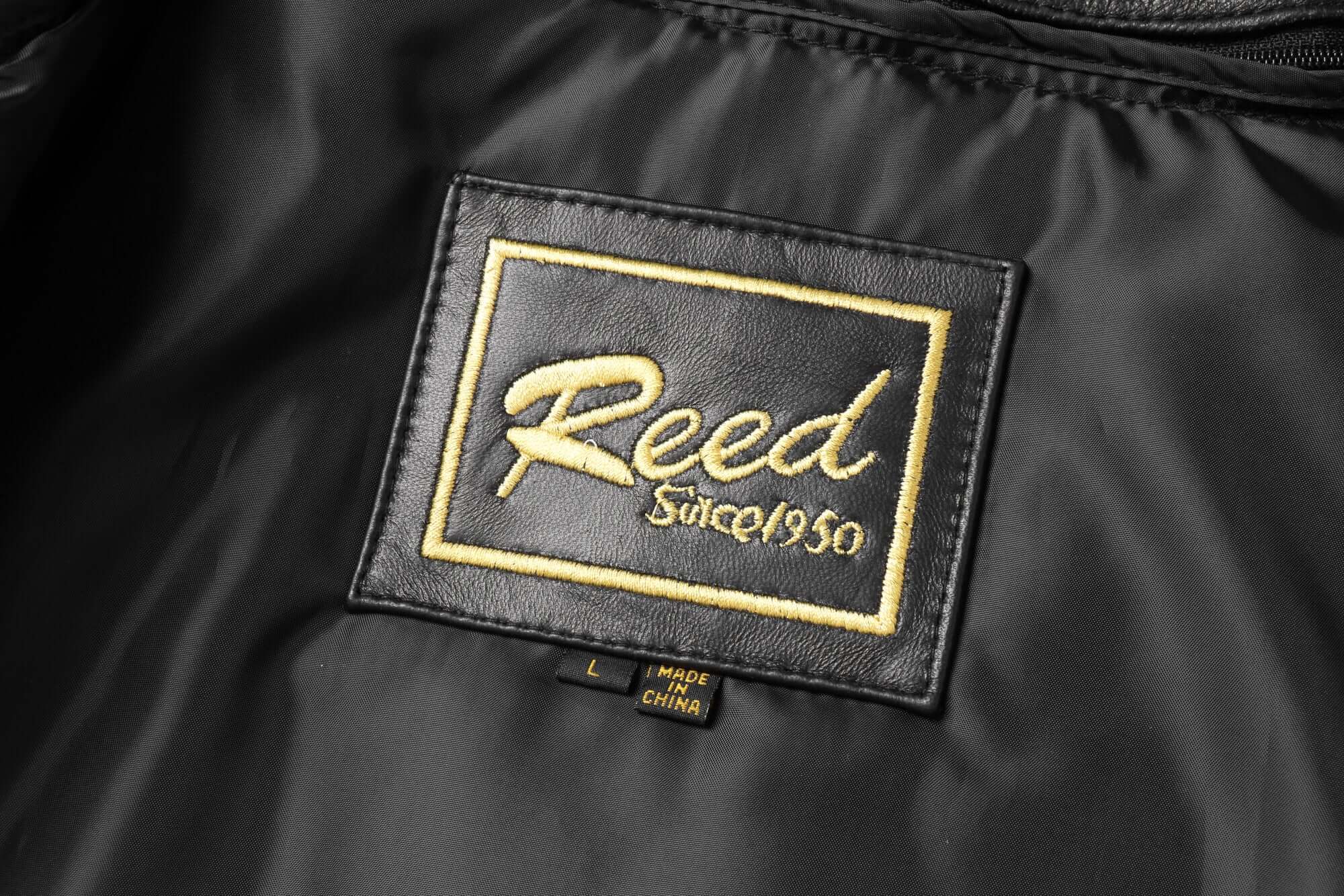 REED Men's New Zealand Lambskin Leather Jacket - Imported