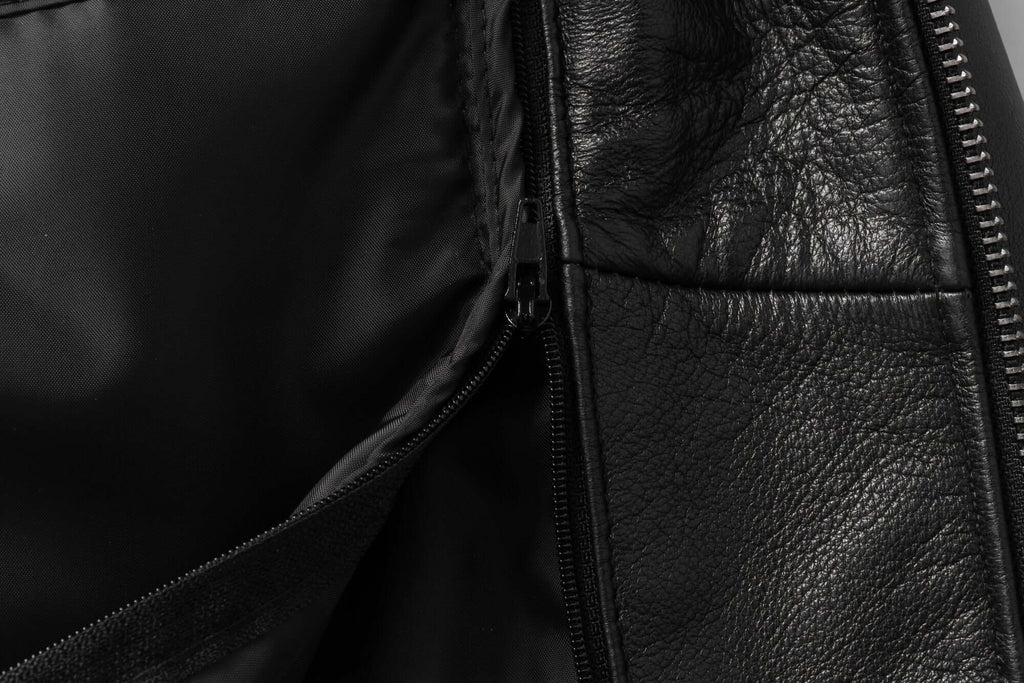 REED Men's New Zealand Lambskin Leather Jacket - Imported