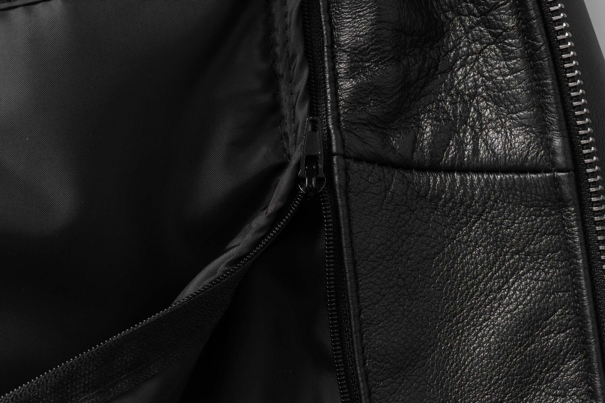 REED Men's New Zealand Lambskin Leather Jacket - Imported