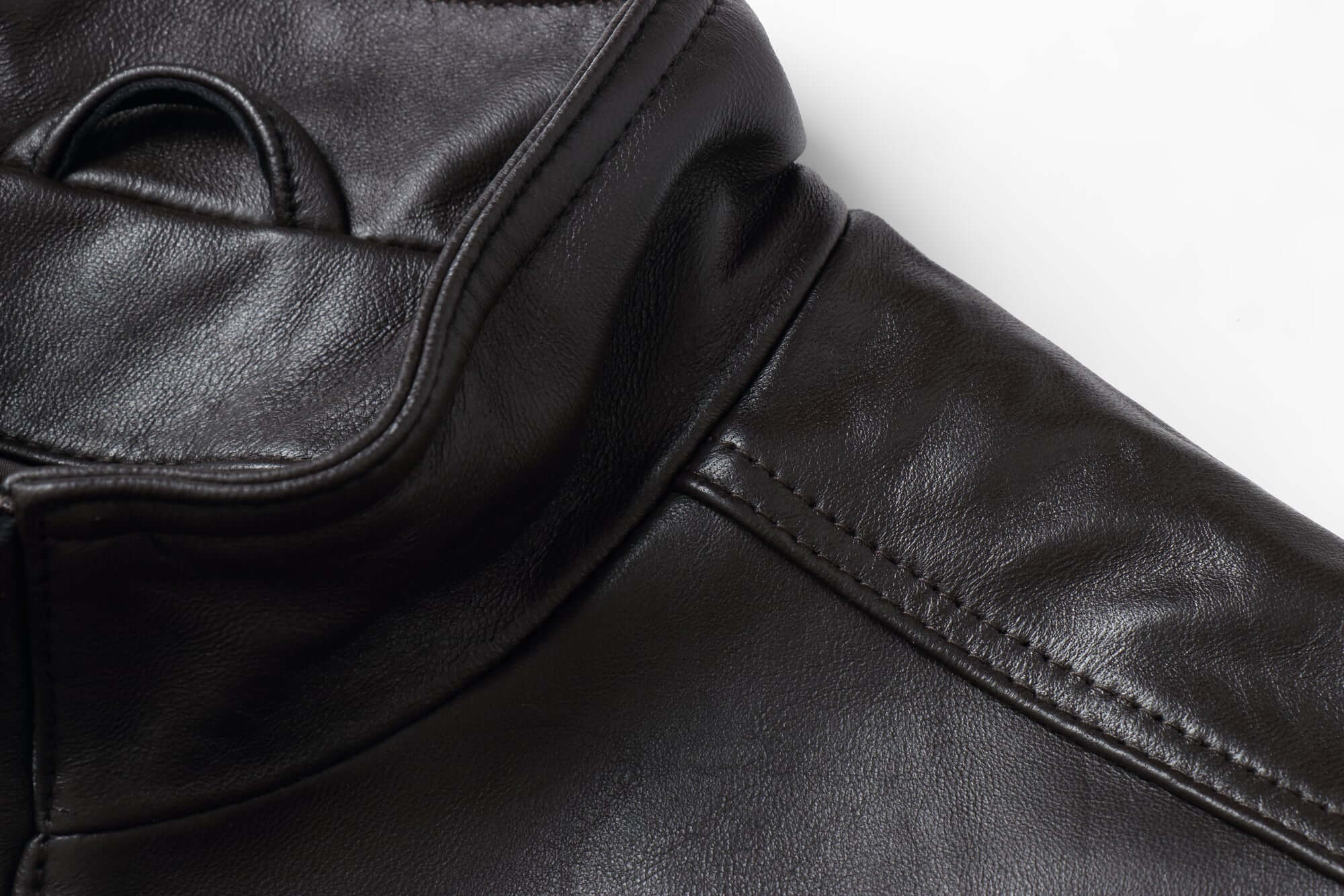 REED EST. 1950 Men's Jacket Genuine Lambskin Leather Stand UP Collar Winners Coat - Imported