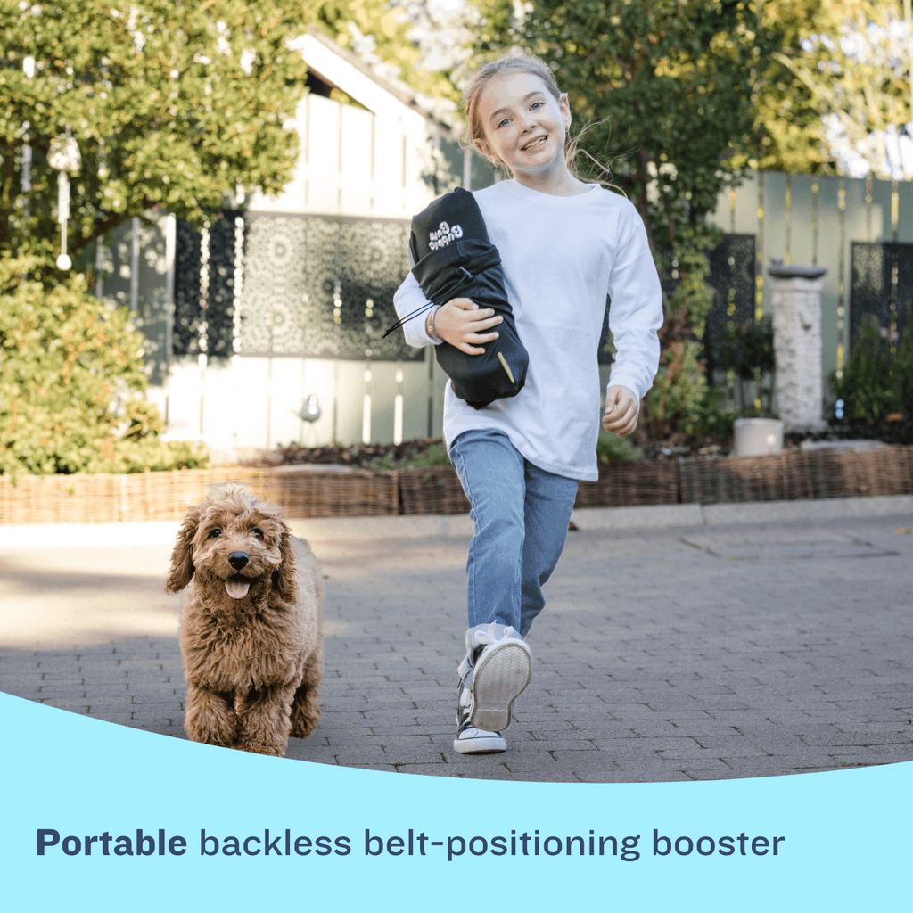 BubbleBum Inflatable Car Booster Seat - Travel Booster Seat - Rainbow Style ✔️