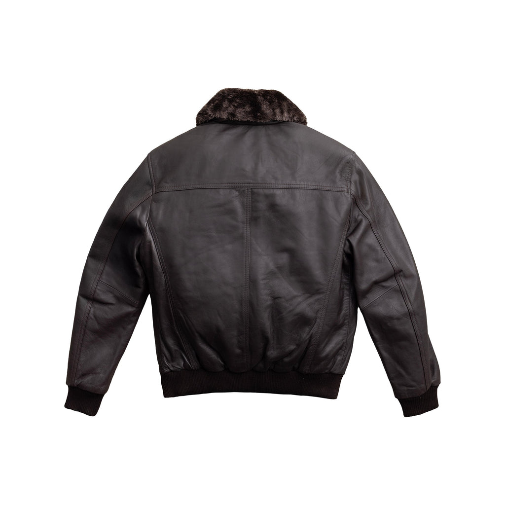 Nicola Men's Bomber Style Leather Jacket