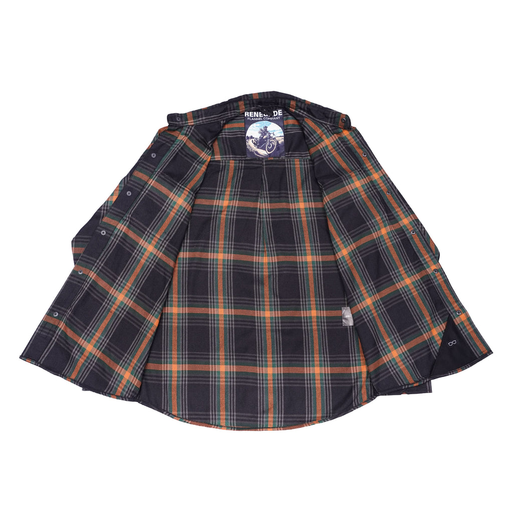 Sprucer Men’s Blue and Green Flannel Shirt