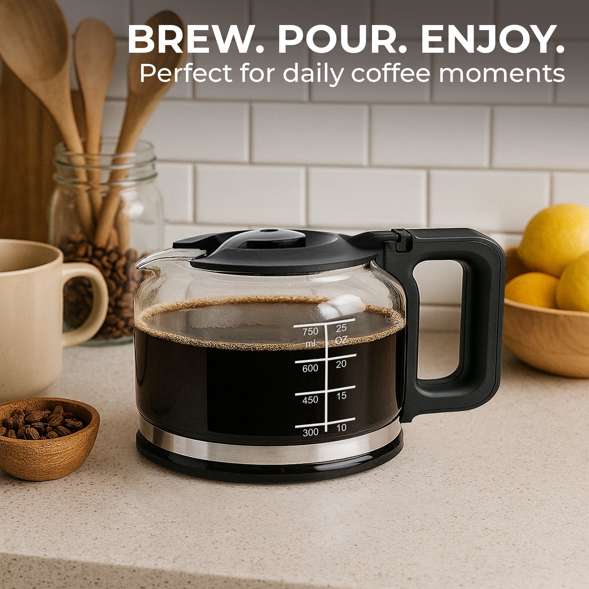 Universal Replacement Coffee Carafe (5-Cup), KFRC05