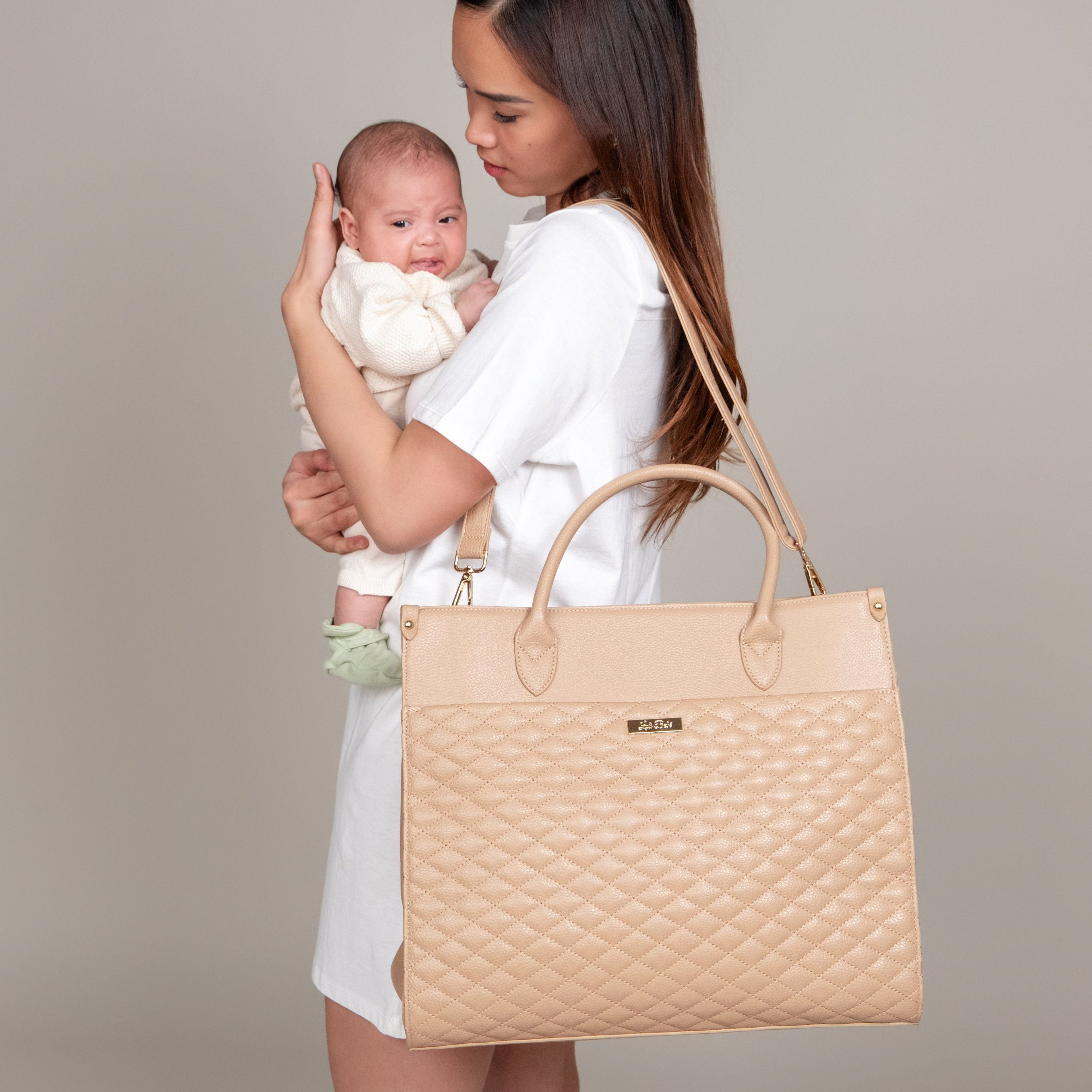 Classic Tote Bag | Latte Brown