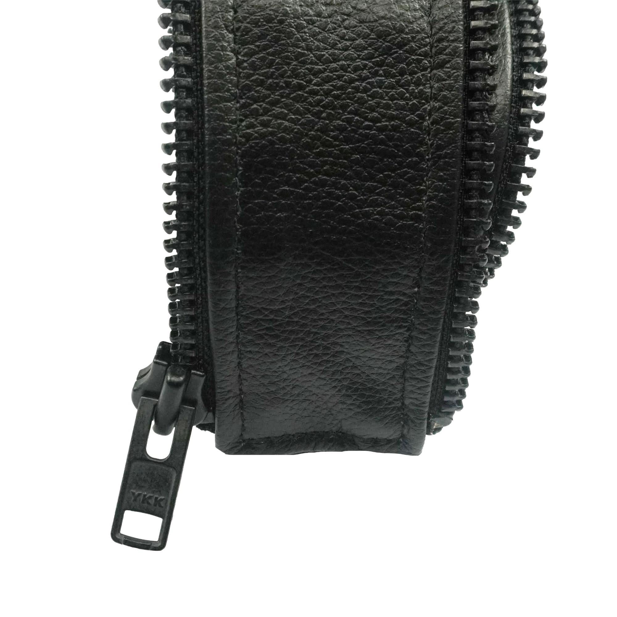 VXP505 Men's Black Universal Vest Expander Panel with Black Oxides Zip (Single Piece)