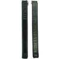 VXP53 Men's Black Universal Vest Expander Panel with Gun Metal Zip # 5 (Single Piece)