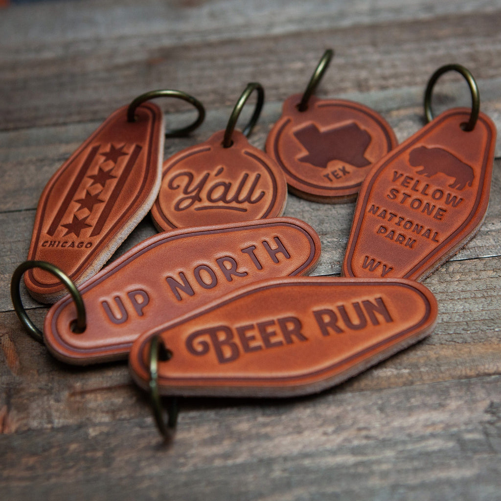 Route 66 Keychain Circle Style