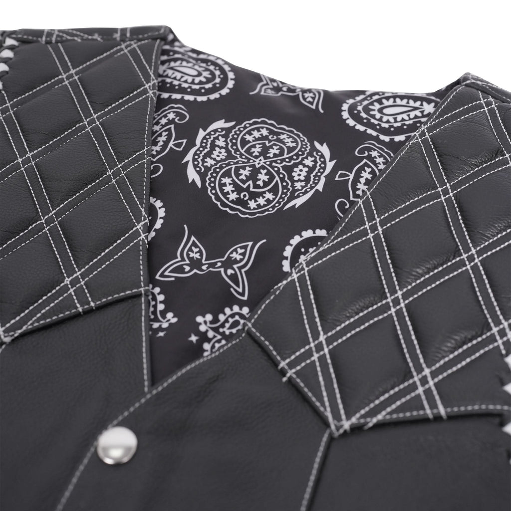 Velrik Men’s Leather Vest