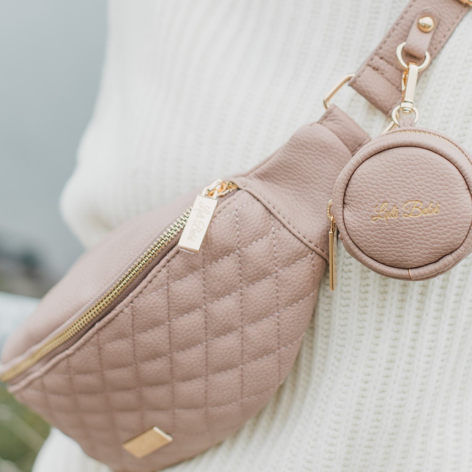 Crossbody Sling Bag | Nude Rose