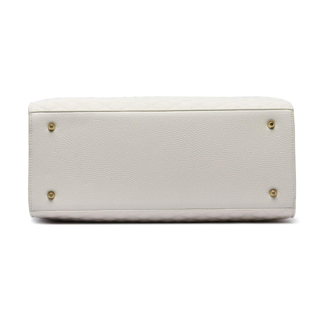 Classic Tote Bag | Pearl White