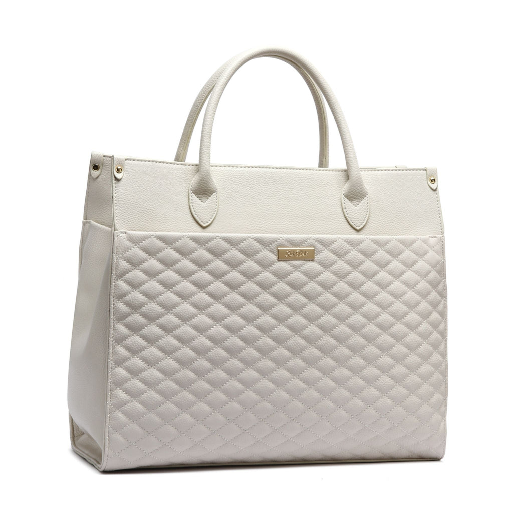 Classic Tote Bag | Pearl White