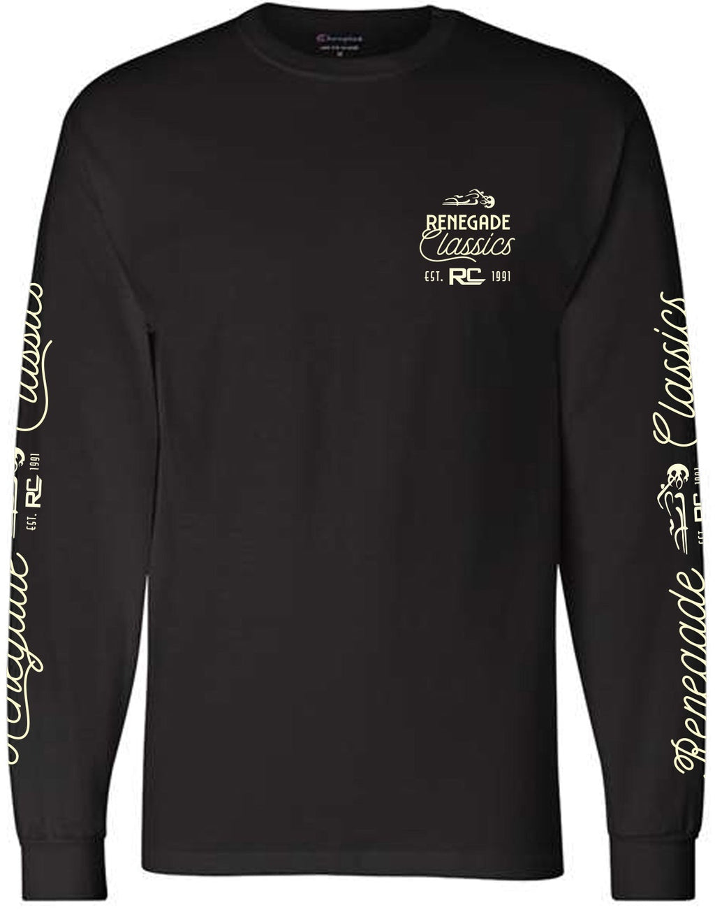 RC Retro Sign Men's  Long Sleeve Shirt