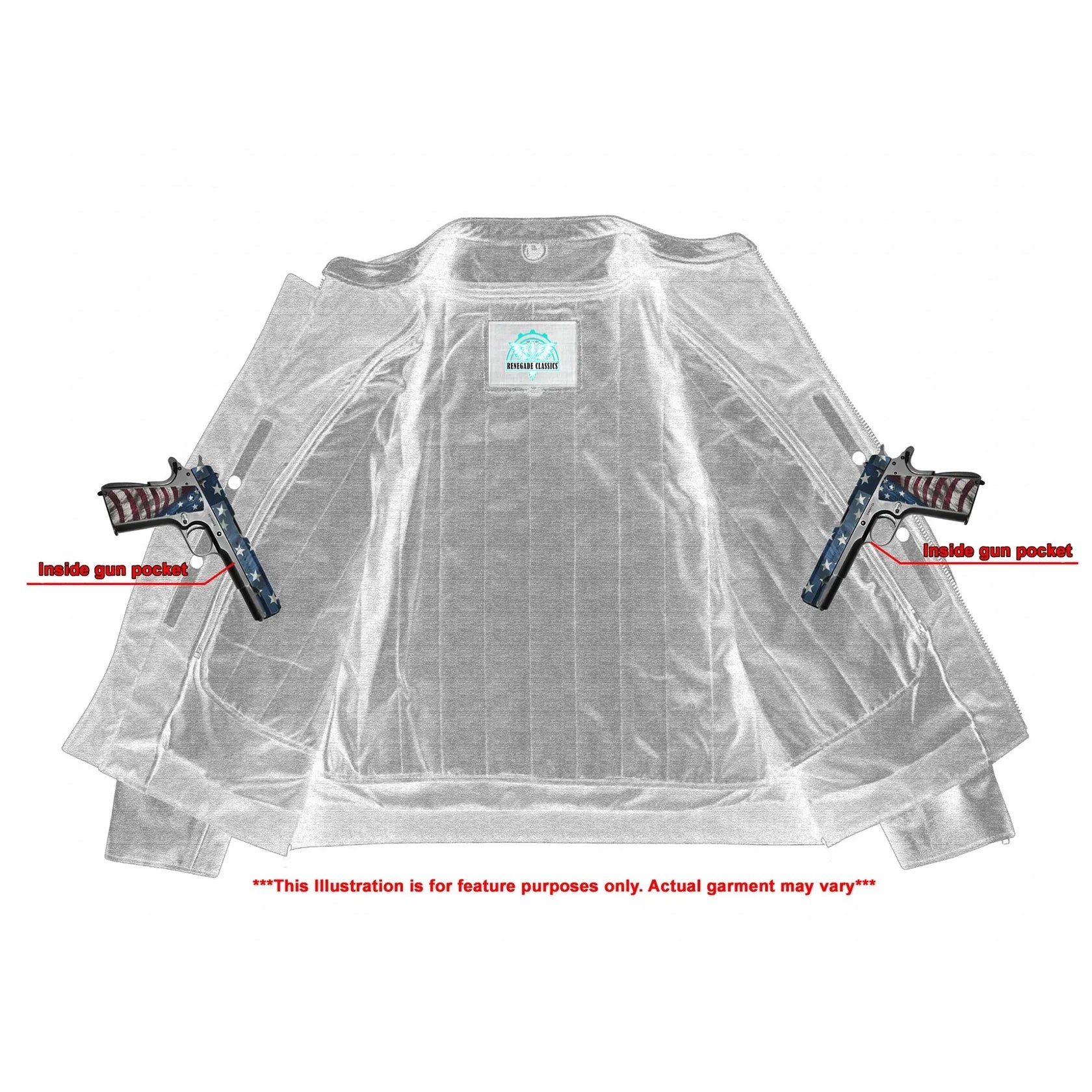 Men's Classic Black Scooter Leather Jacket