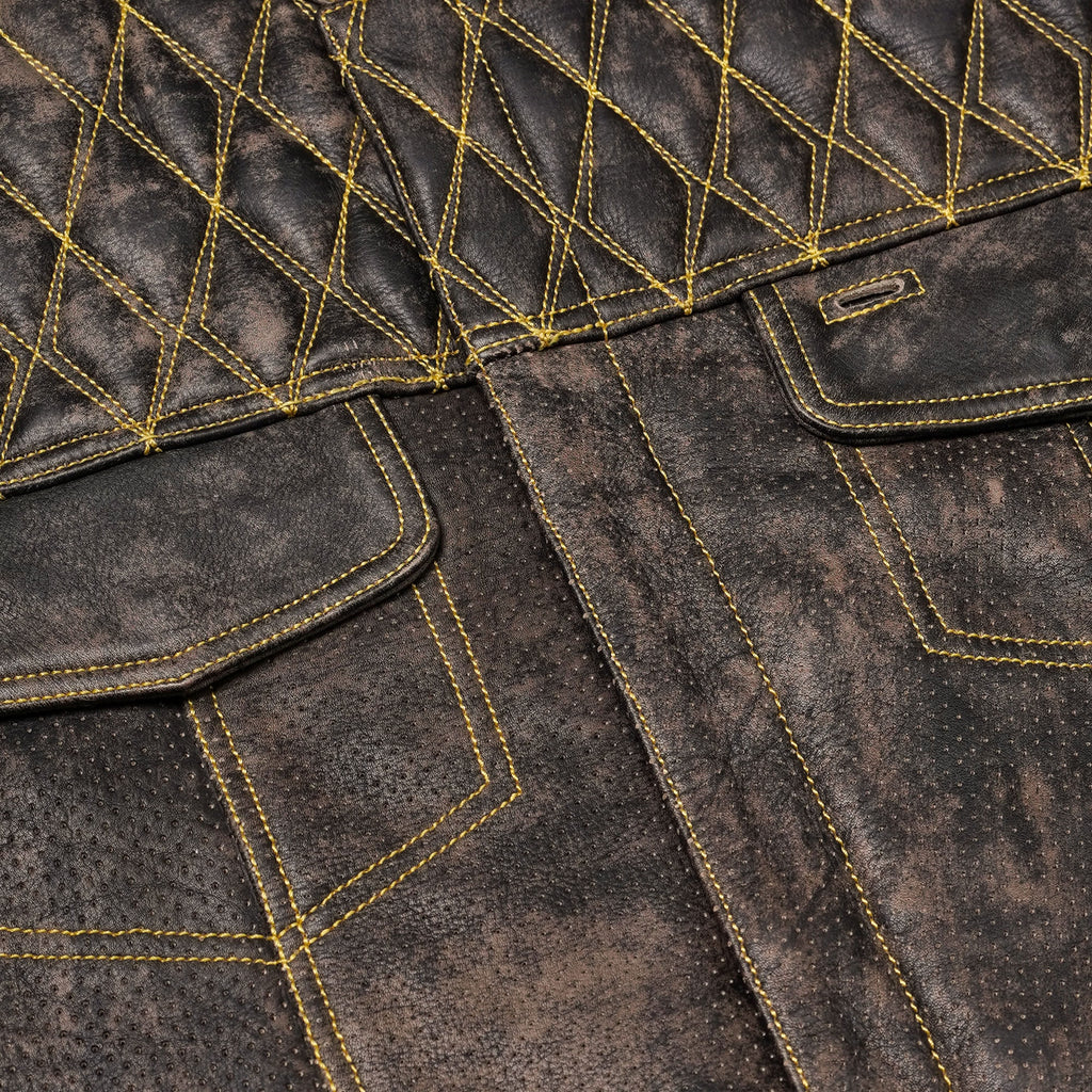 Ironhide Men’s Leather Vest