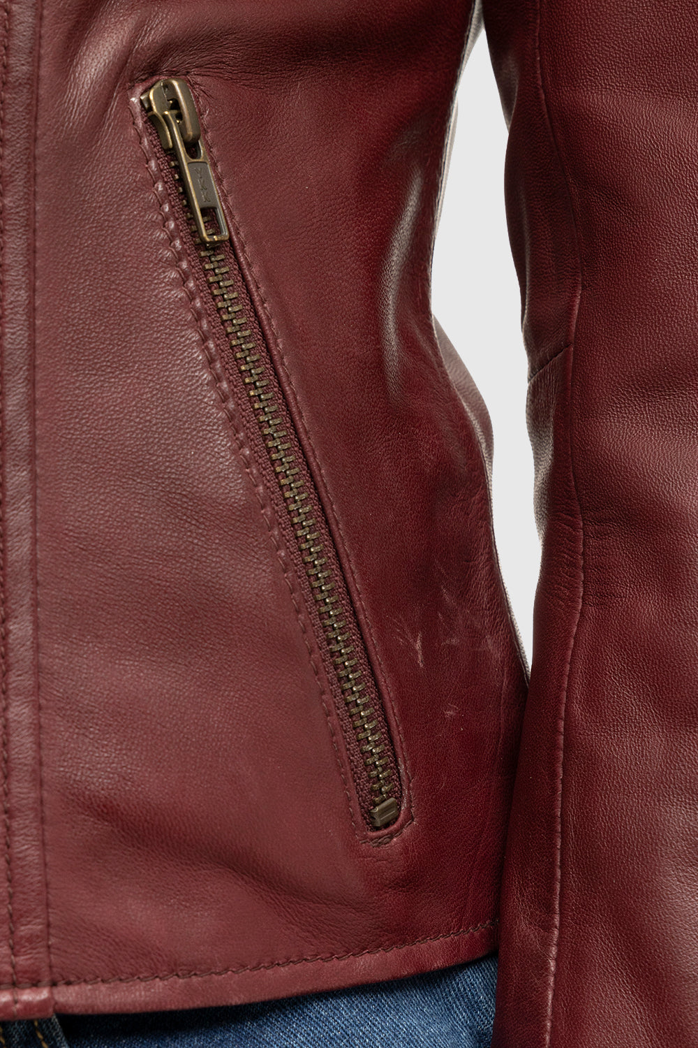 Harper Moto Leather Jacket