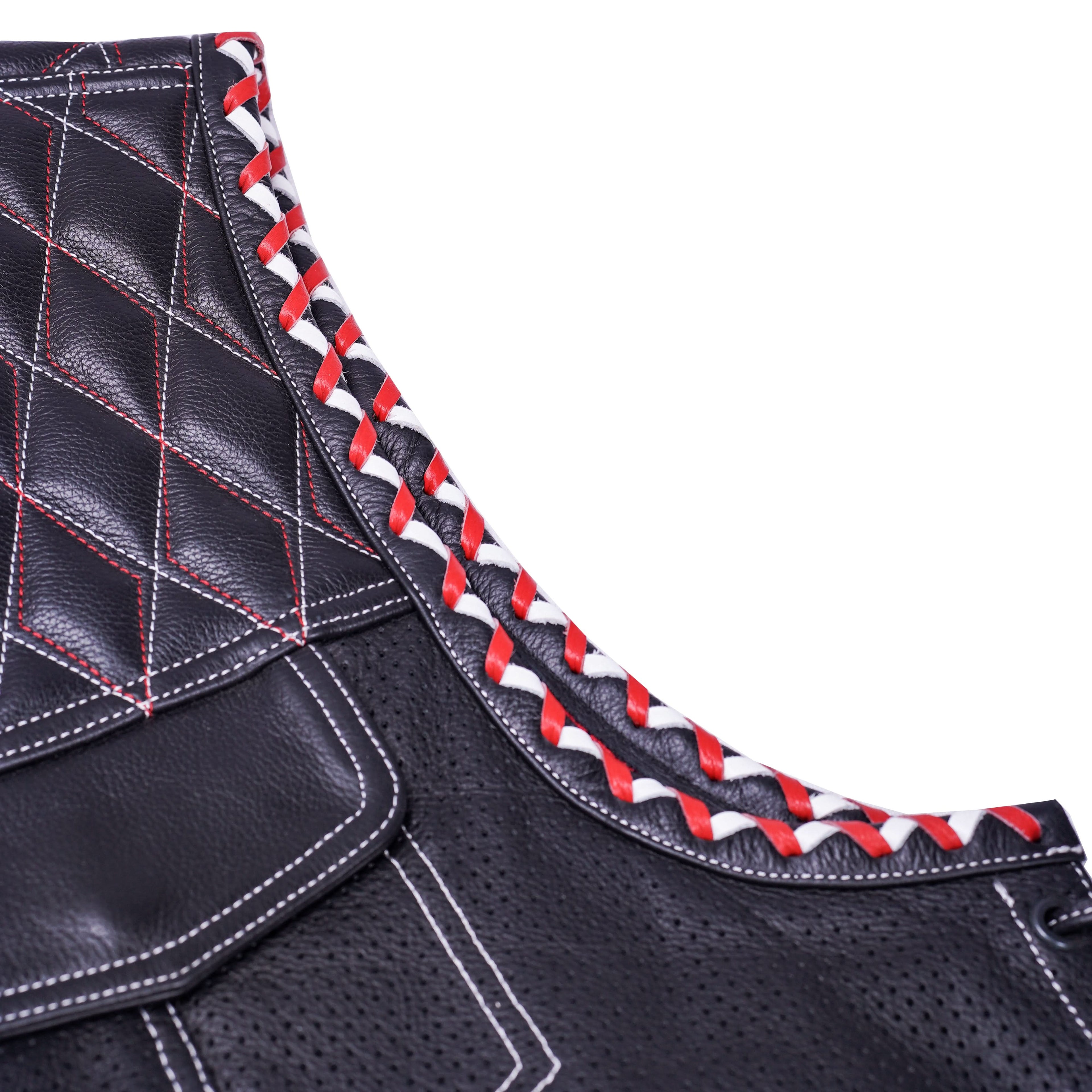 Throtlex Men's Leather Vest