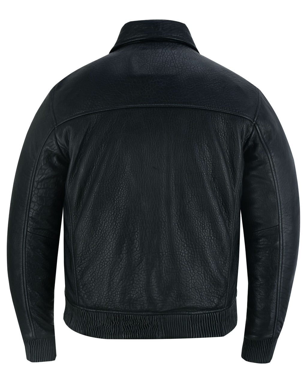 Traveler Men's Fashion Black Leather Jacket