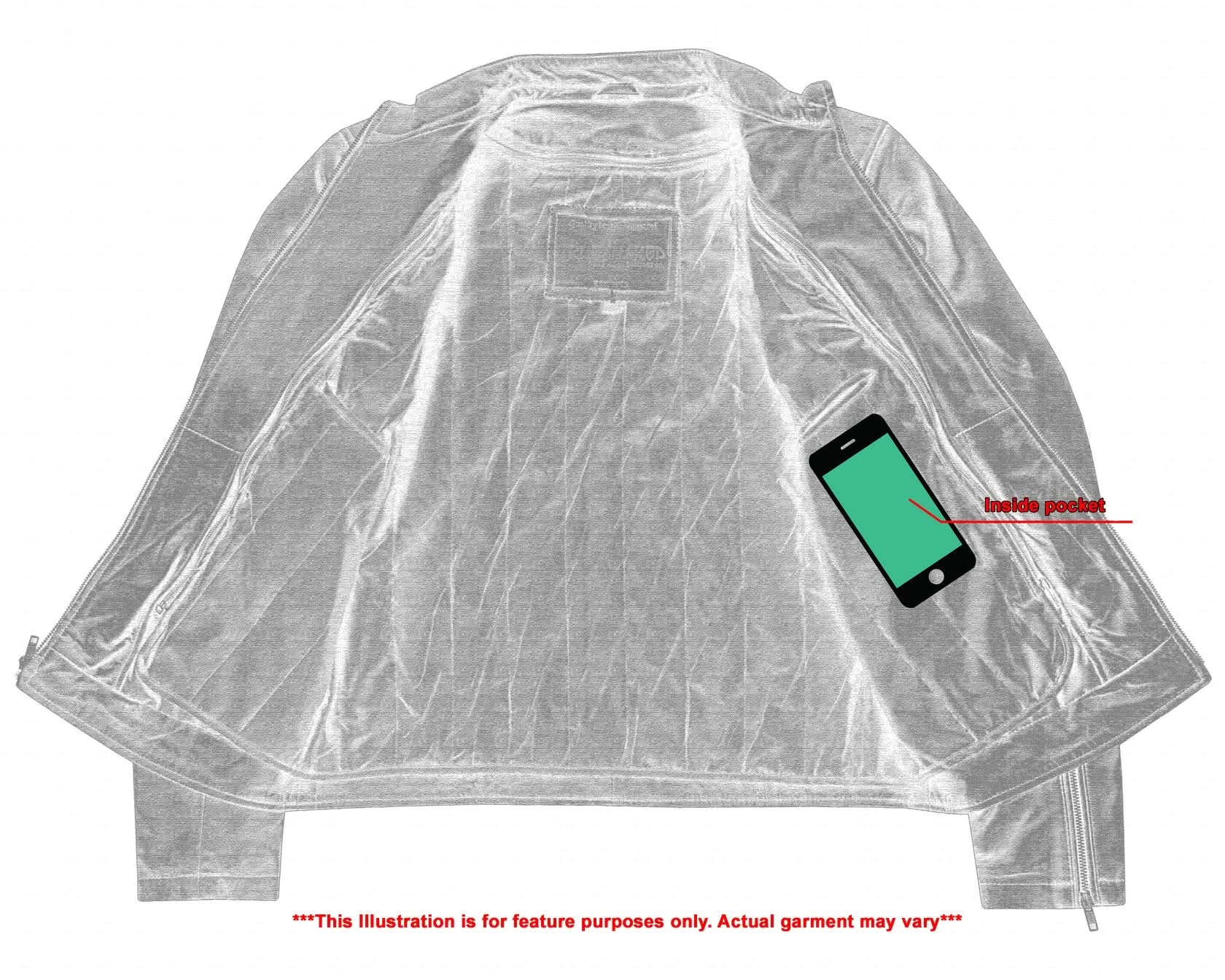 Wanton Men's Fashion Lambskin Leather Jacket –Black