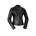 Sara Women's Single Snap Collar Leather Jacket