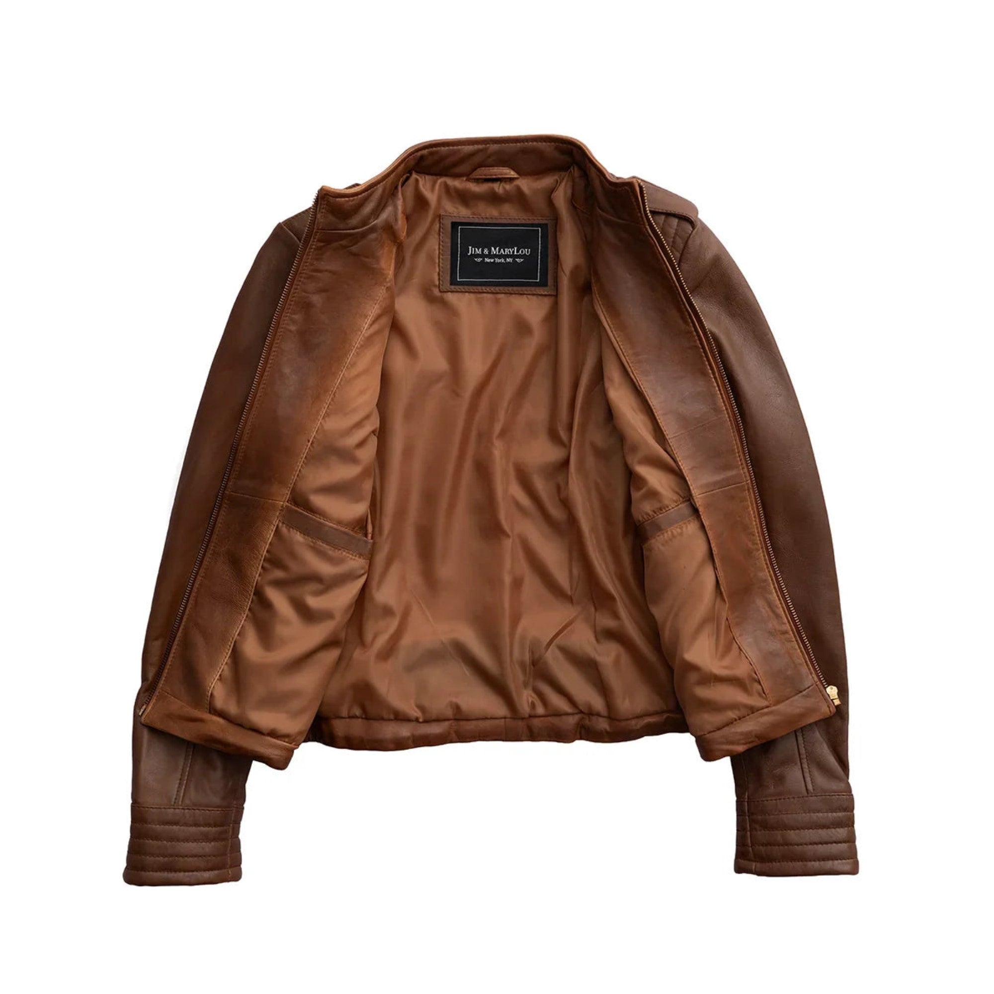 Alessandra Women's Fashion Leather Jacket